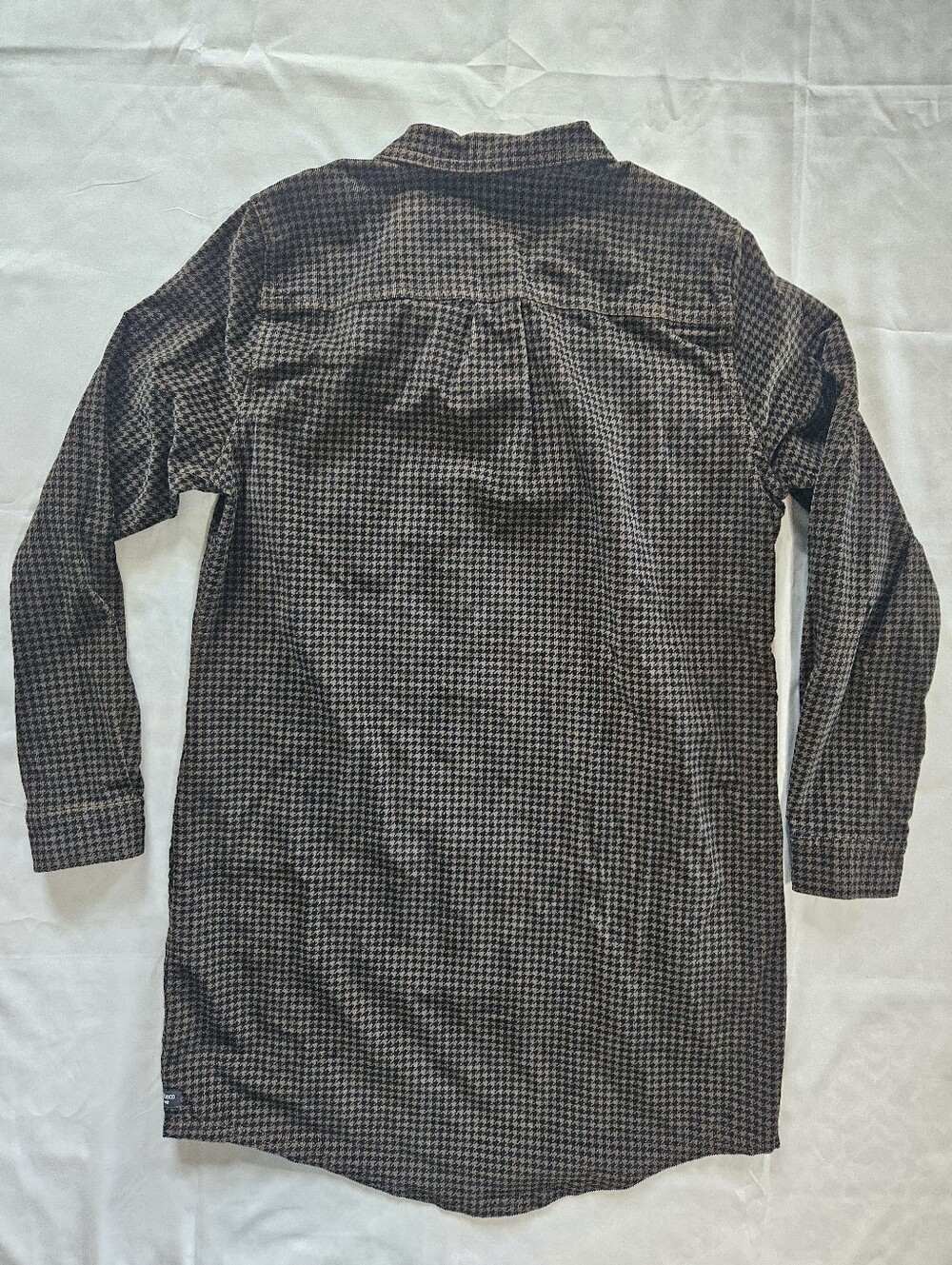 Toad & Co Womens L Cruiser Cord Popover Dress Brown Corduroy Long Sleeve Pockets - Picture 15 of 16